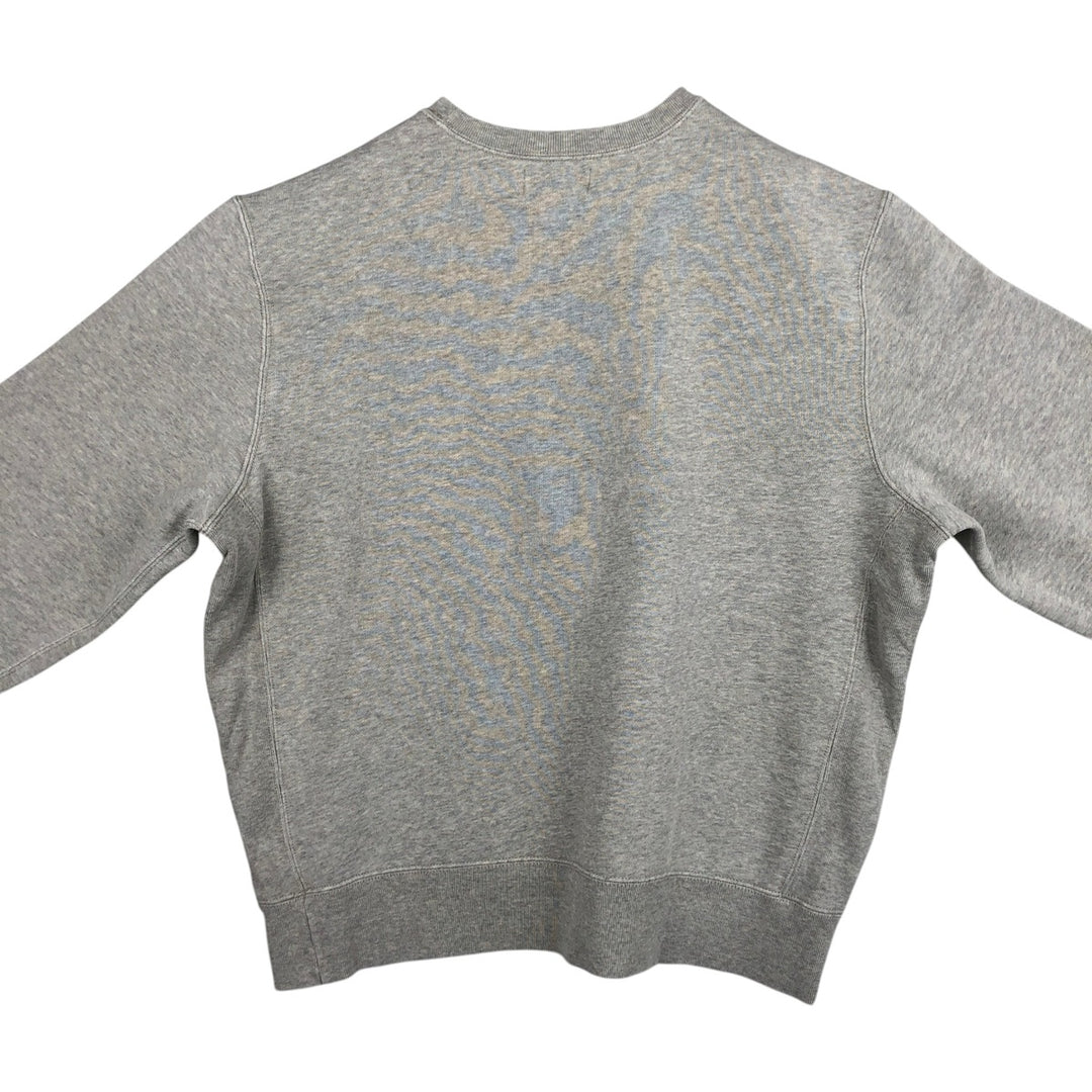 Ralph Lauren POLO by Ralph Lauren One Point Logo Sweatshirt Trainer Men's XXL cotton gray type Vintage Second Hand