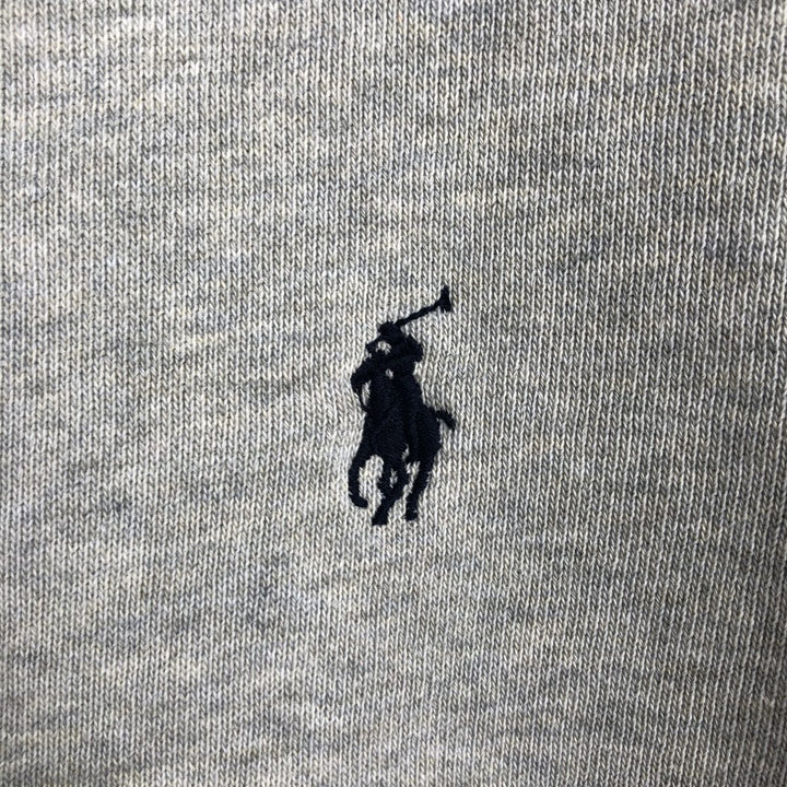 Ralph Lauren POLO by Ralph Lauren One Point Logo Sweatshirt Trainer Men's XXL cotton gray type Vintage Second Hand