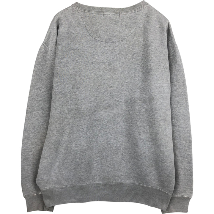 Ralph Lauren POLO by Ralph Lauren One Point Logo Sweatshirt Trainer Men's L size cotton gray type Vintage Second Hand