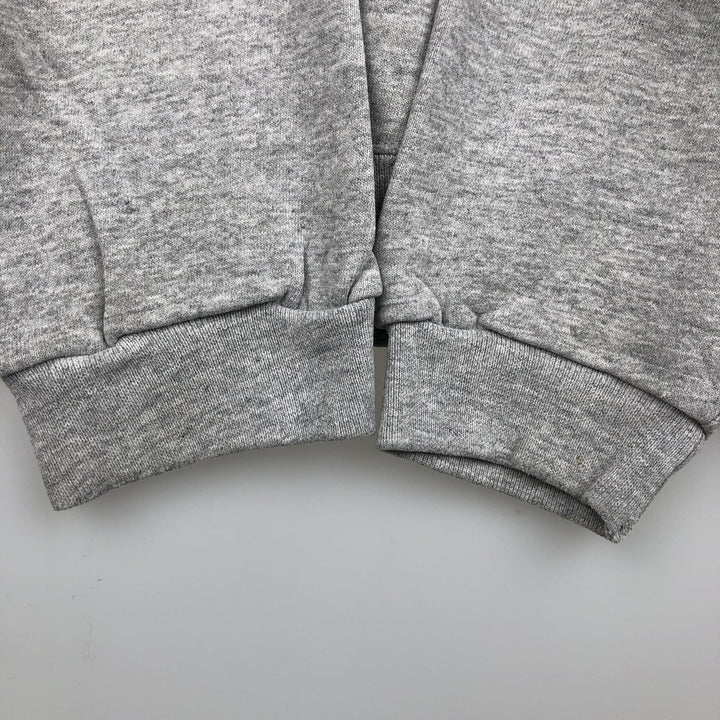 LLBean RUSSELL ATHLETIC Double Name Henley Neck Sweatshirt, Made in USA, Men's Size L (approx.) cotton gray type Vintage Second Hand