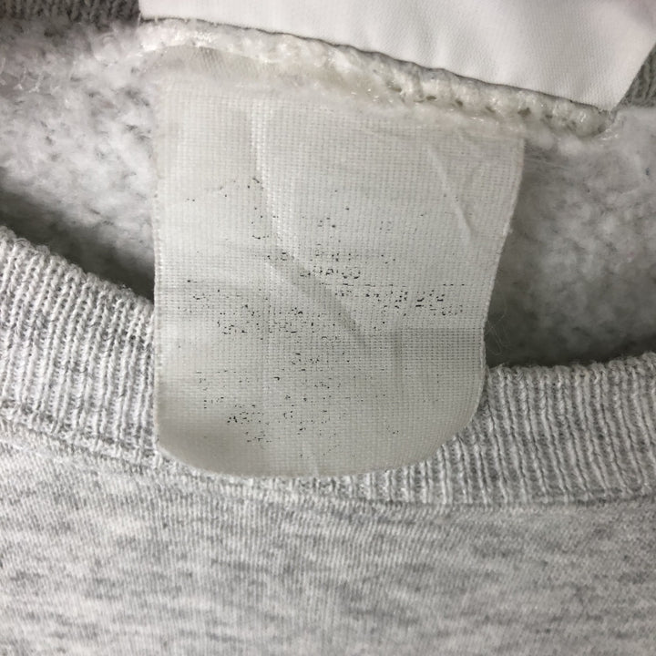 Hanes HEAVYWEIGHT Dog Print Animal Sweatshirt (Men's Size L) unclear gray type Vintage Second Hand