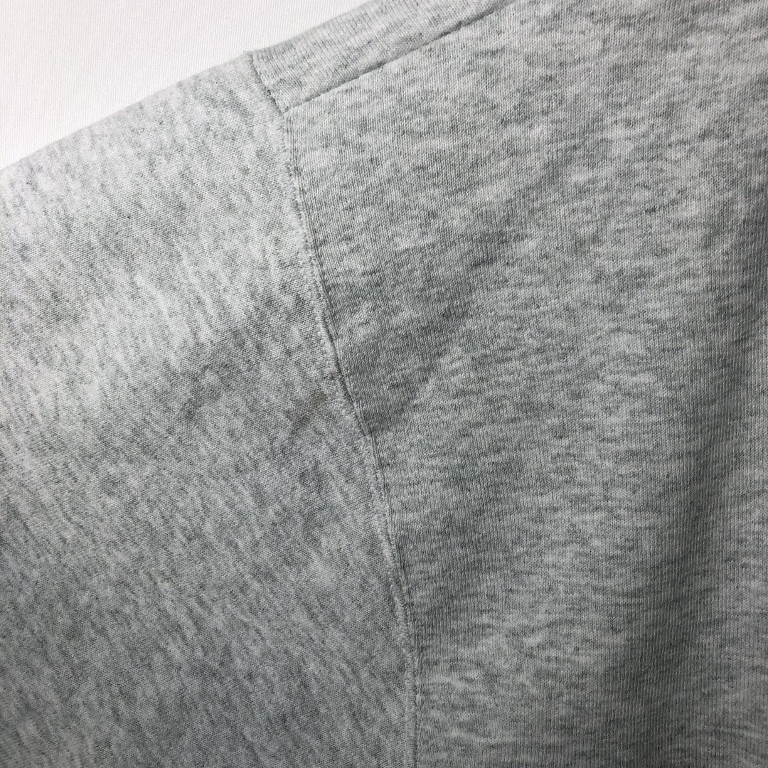 90'S Fruit of the Loom Dog Print Animal Sweatshirt, Made in USA, Men's XXL equivalent, Vintage cotton gray type Vintage Second Hand