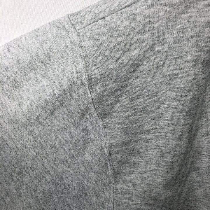 90'S Fruit of the Loom Dog Print Animal Sweatshirt, Made in USA, Men's XXL equivalent, Vintage cotton gray type Vintage Second Hand