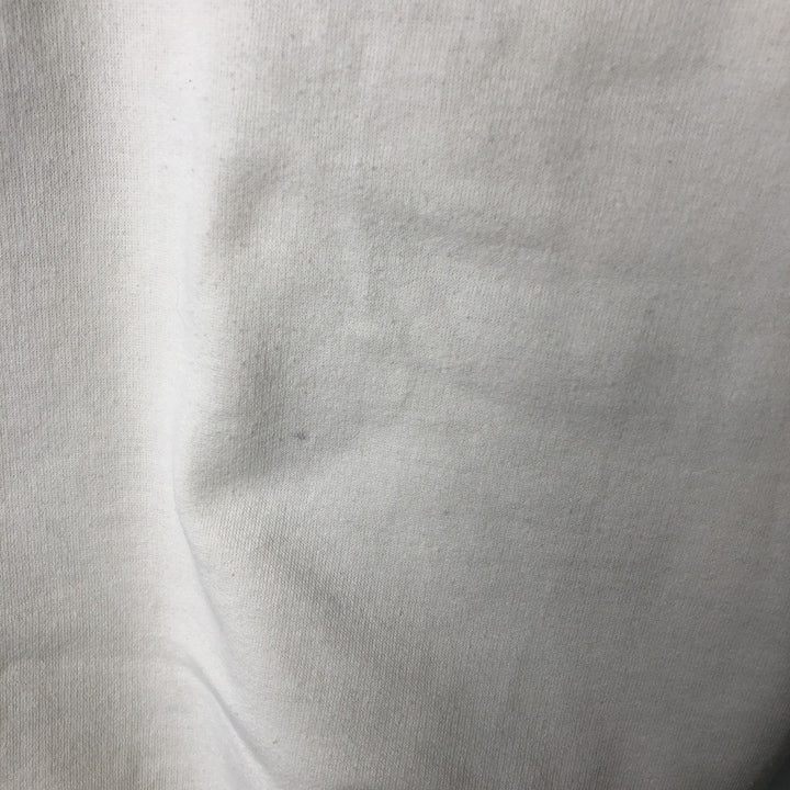 PAPILLON Dog Print Animal Sweatshirt (Men's XL equivalent) polyester unbleached Vintage Second Hand