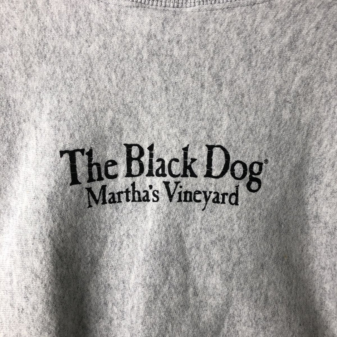 Kellsport dog print animal sweatshirt, made in USA, men's size XL. cotton gray type Vintage Second Hand