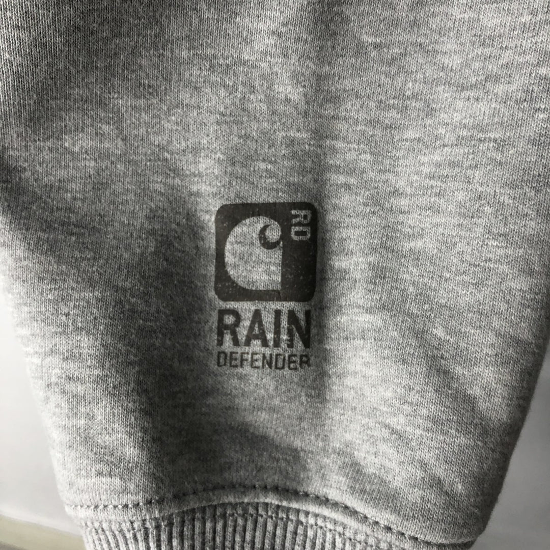Carhartt Original Fit Half-Zip Hoodie, Men's XL cotton gray type Vintage Second Hand