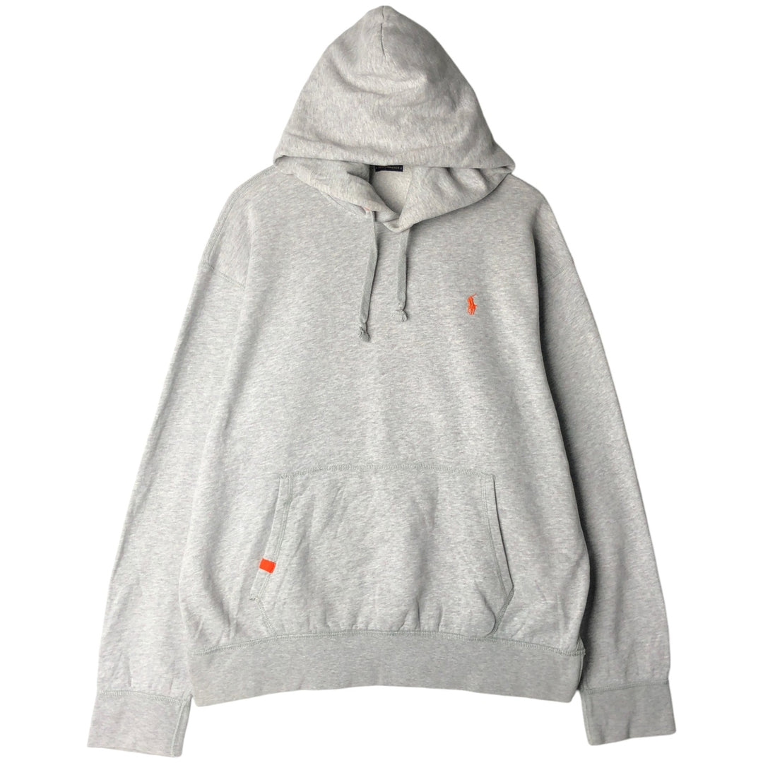 Ralph Lauren POLO RALPH LAUREN Sweatshirt Pullover Hoodie Men's XL cotton gray type Vintage Second Hand
