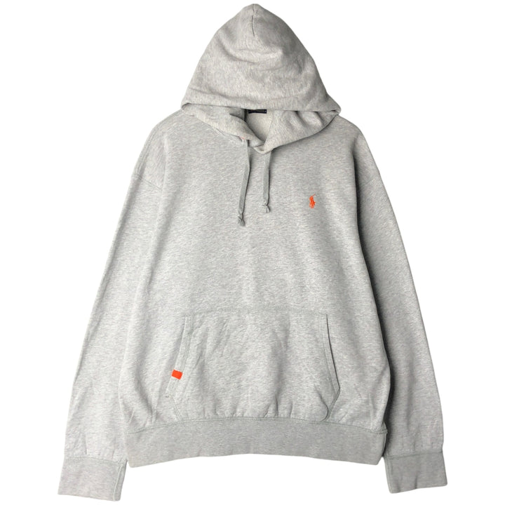 Ralph Lauren POLO RALPH LAUREN Sweatshirt Pullover Hoodie Men's XL cotton gray type Vintage Second Hand