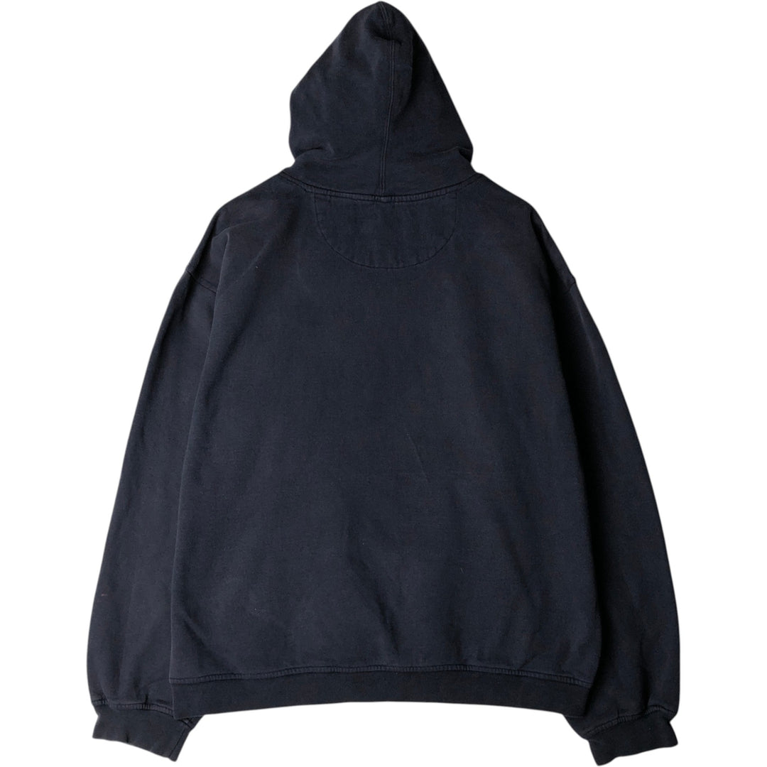 Ralph Lauren CHAPS sweatshirt pullover hoodie, men's size XXL. cotton navy blue type Vintage Second Hand