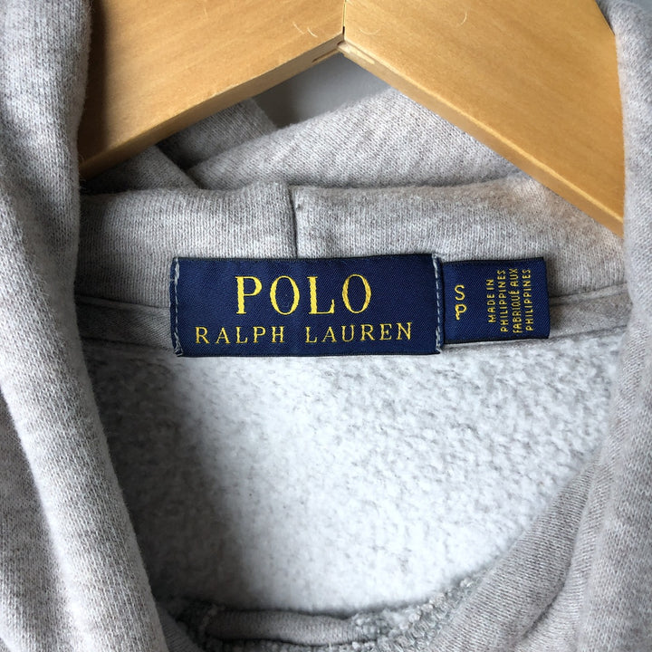 Ralph Lauren POLO RALPH LAUREN Polo Bear Sweatshirt Pullover Hoodie, Men's Size Small cotton gray type Vintage Second Hand
