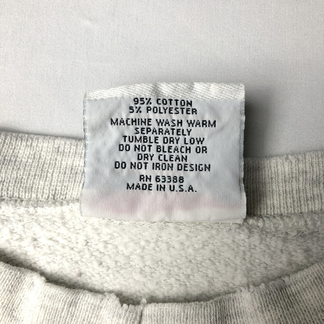 90'S LOGOATHLETIC NFL Cleveland Browns Sweatshirt, Made in USA, Men's Size L (Equivalent), Vintage cotton gray type Vintage Second Hand