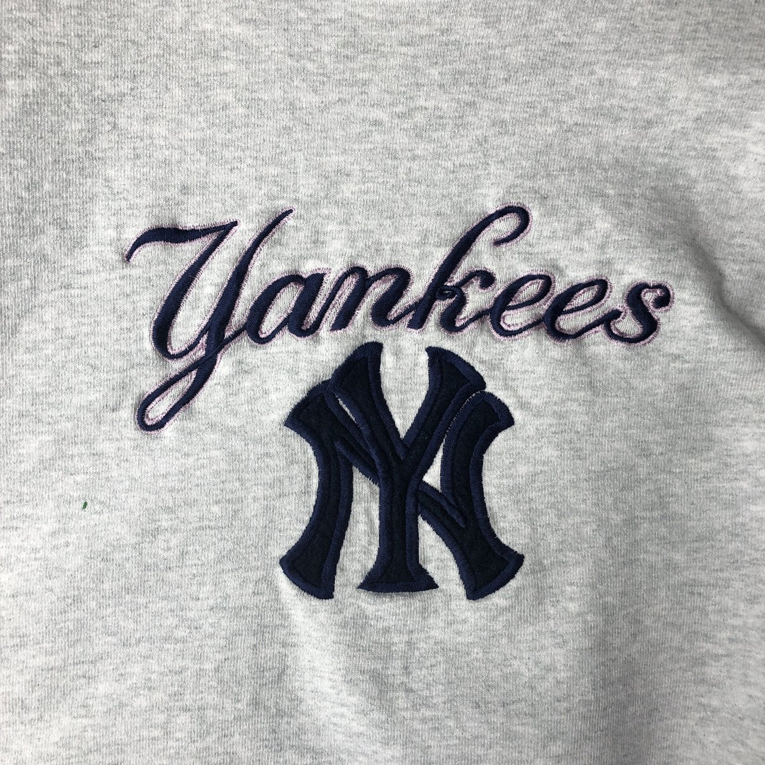 MARCO SELINI MLB NEW YORK YANKEES Sweatshirt (Men's Size L) unclear gray type Vintage Second Hand