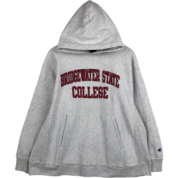 2000'S Champion REVERSE WEAVE Reverse Weave College Sweatshirt Pullover Hoodie, Men's Size L cotton gray type Vintage Second Hand