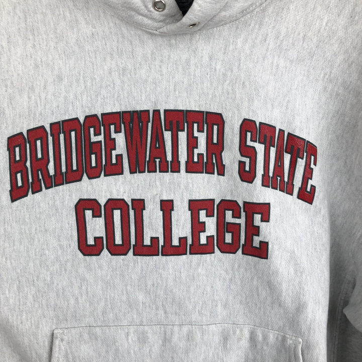 2000'S Champion REVERSE WEAVE Reverse Weave College Sweatshirt Pullover Hoodie, Men's Size L cotton gray type Vintage Second Hand