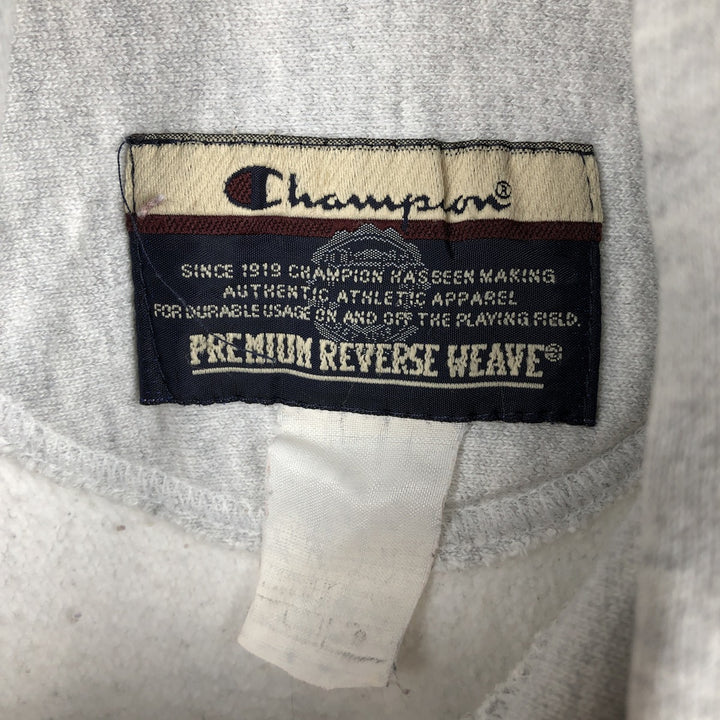 00'S Champion PREMIUM REVERSE WEAVE Premium Reverse Weave Sweat Pullover Hoodie Men's XL unclear gray type Vintage Second Hand