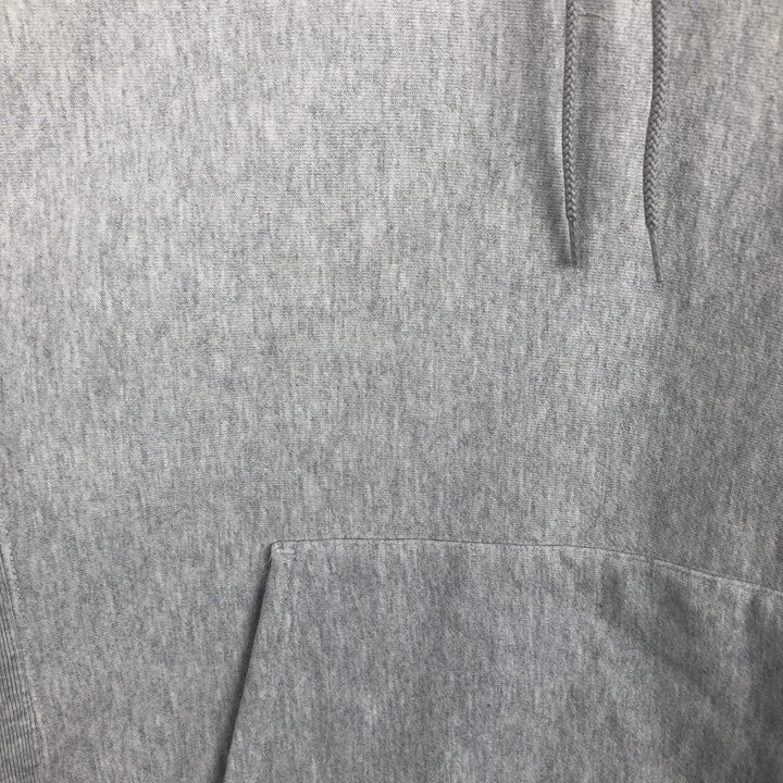 2000'S Champion Premium Reverse Weave Advertising Sweatshirt Pullover Hoodie, Men's XXL equivalent. unclear gray type Vintage Second Hand