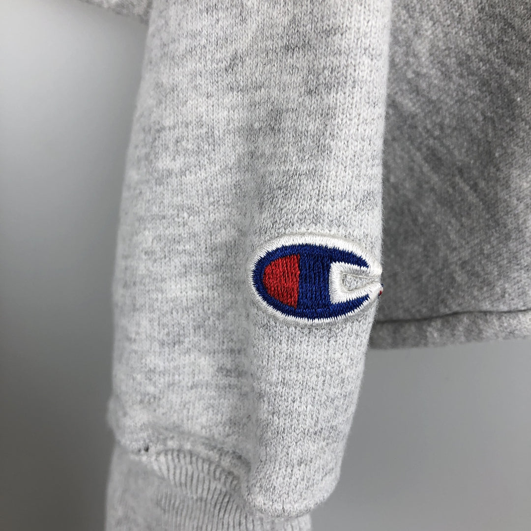 2000'S Champion Premium Reverse Weave NFL 2008 CHAMPS Sweat Pullover Hoodie (Men's Size L) unclear gray type Vintage Second Hand