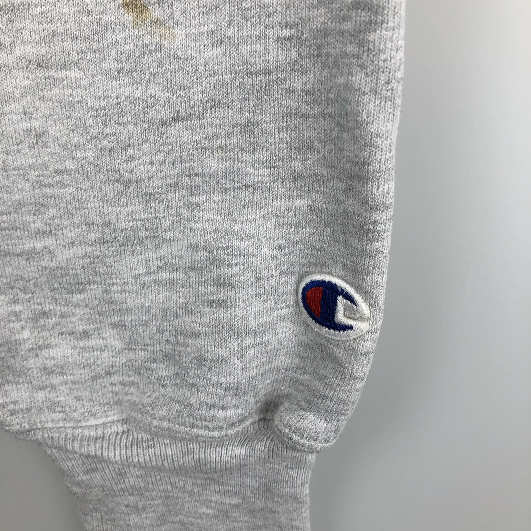 Champion Authentic Minnesota University of Minnesota Reverse Weave College Sweatshirt Pullover Hoodie (Men's Size M) unclear gray type Vintage Second Hand