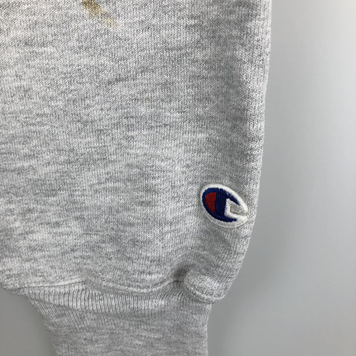 Champion Authentic Minnesota University of Minnesota Reverse Weave College Sweatshirt Pullover Hoodie (Men's Size M) unclear gray type Vintage Second Hand