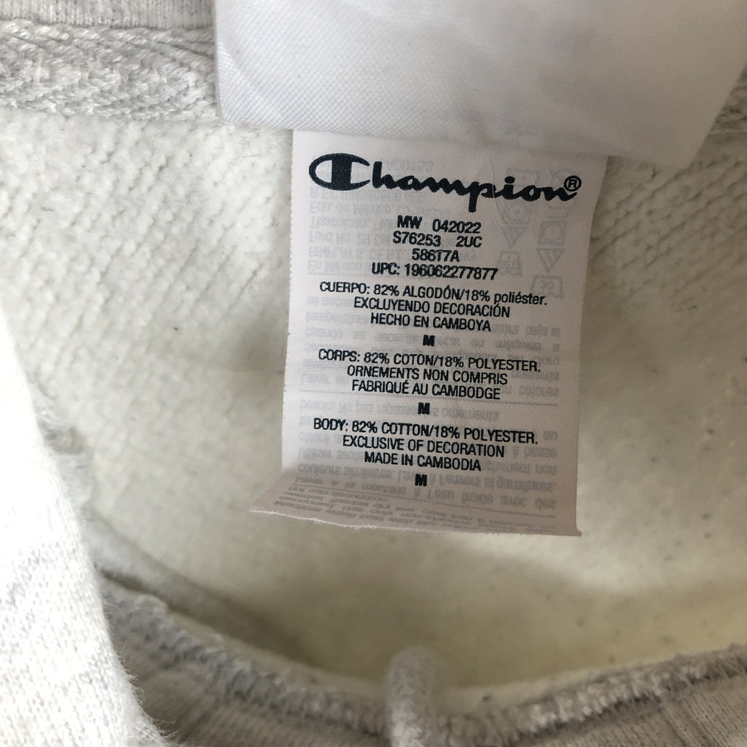 Champion REVERSE WEAVE Reverse Weave Sweat Pullover Hoodie Men's M cotton gray type Vintage Second Hand