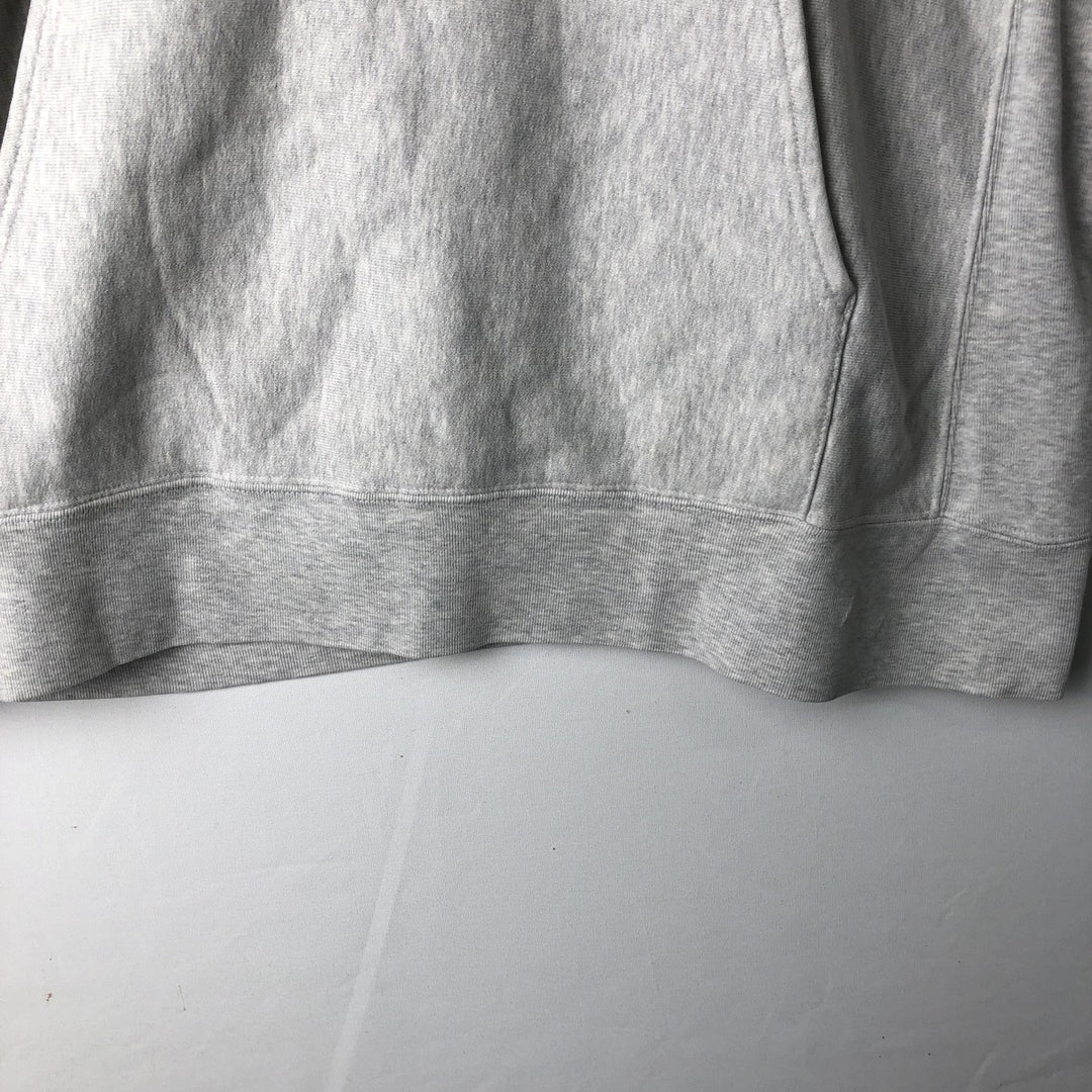 2000'S Champion College Sweatshirt Pullover Hoodie, Men's Size L cotton gray type Vintage Second Hand