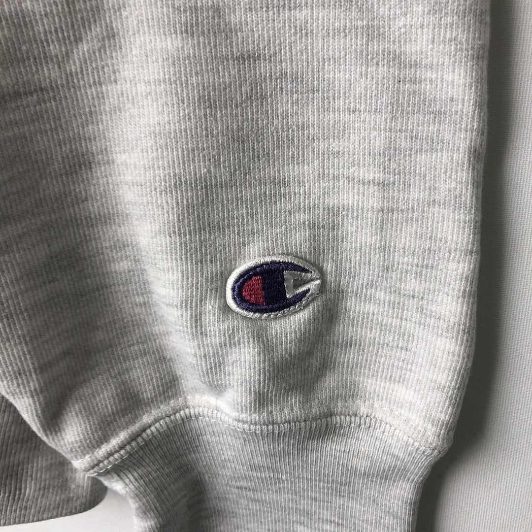 2000'S Champion Original Reverse Weave Boston University College Sweatshirt Pullover Hoodie (Men's Size S) cotton gray type Vintage Second Hand