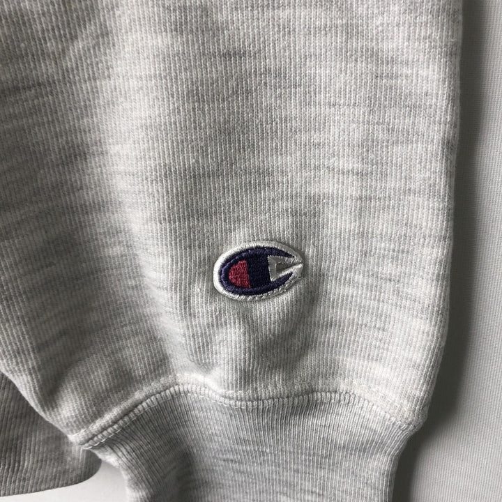 2000'S Champion Original Reverse Weave Boston University College Sweatshirt Pullover Hoodie (Men's Size S) cotton gray type Vintage Second Hand