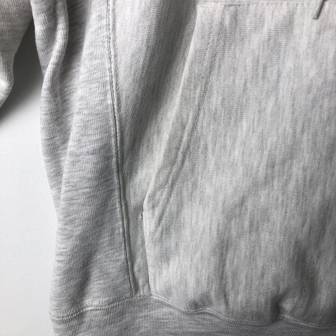 2000'S Champion Original Reverse Weave Boston University College Sweatshirt Pullover Hoodie (Men's Size S) cotton gray type Vintage Second Hand