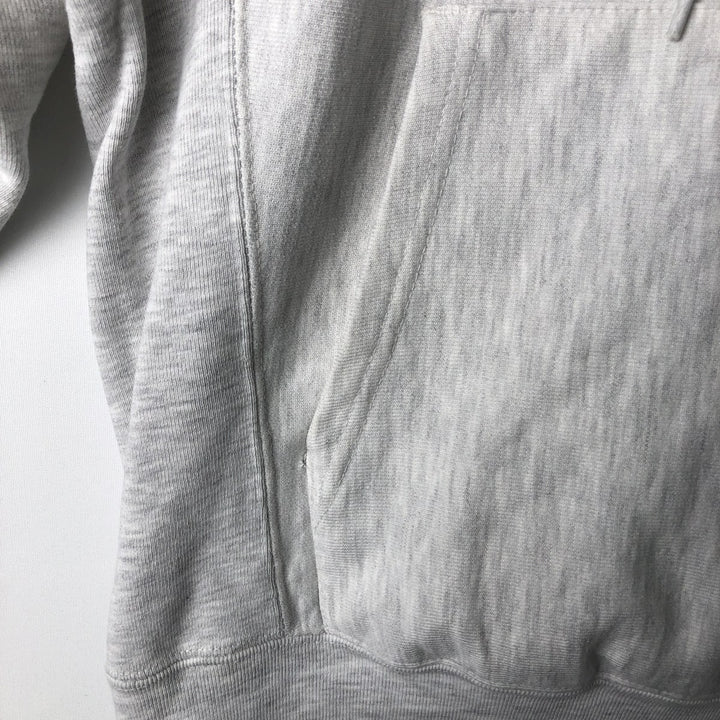 2000'S Champion Original Reverse Weave Boston University College Sweatshirt Pullover Hoodie (Men's Size S) cotton gray type Vintage Second Hand