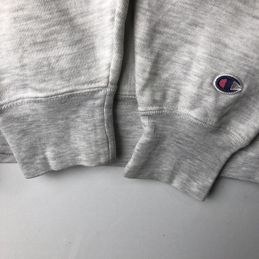 2000'S Champion Original Reverse Weave Boston University College Sweatshirt Pullover Hoodie (Men's Size S) cotton gray type Vintage Second Hand