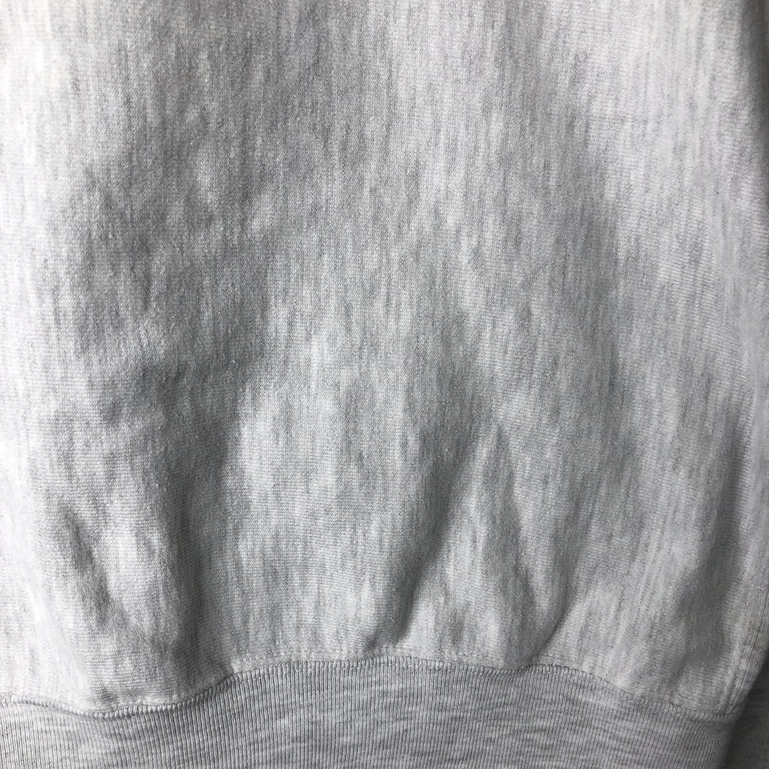 2000'S Champion Original Reverse Weave Boston University College Sweatshirt Pullover Hoodie (Men's Size S) cotton gray type Vintage Second Hand