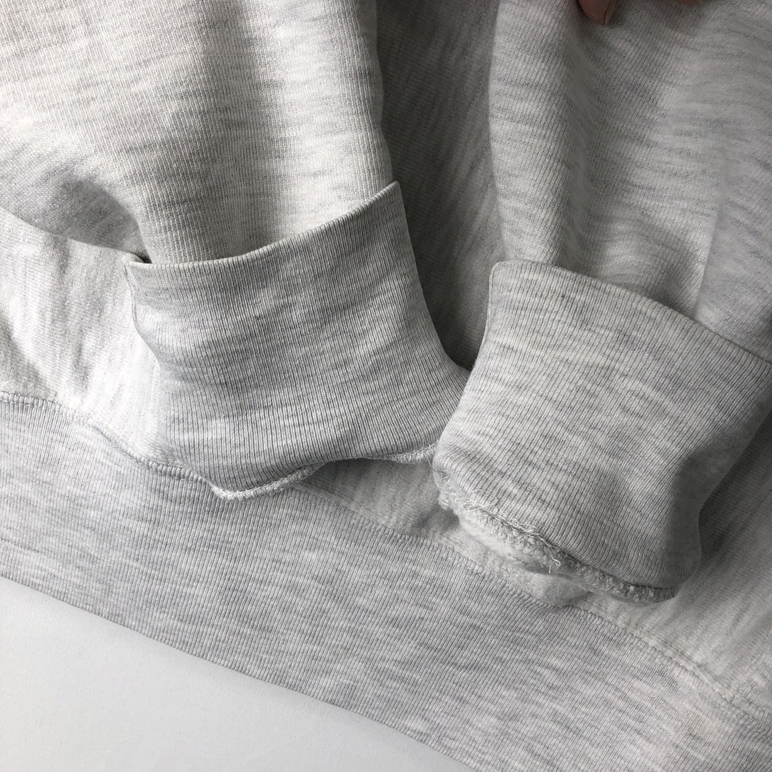 2000'S Champion Original Reverse Weave Boston University College Sweatshirt Pullover Hoodie (Men's Size S) cotton gray type Vintage Second Hand