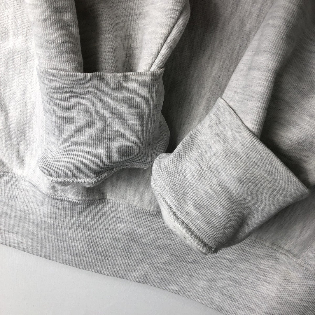 2000'S Champion Original Reverse Weave Boston University College Sweatshirt Pullover Hoodie (Men's Size S) cotton gray type Vintage Second Hand