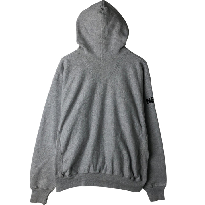 00'S Champion Premium Reverse Weave College Sweat Pullover Hoodie, Men's Size L unclear gray type Vintage Second Hand