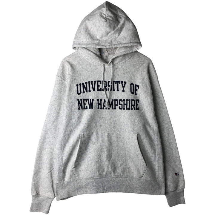 Champion REVERSE WEAVE Reverse Weave College Sweat Pullover Hoodie Men's L size unclear gray type Vintage Second Hand