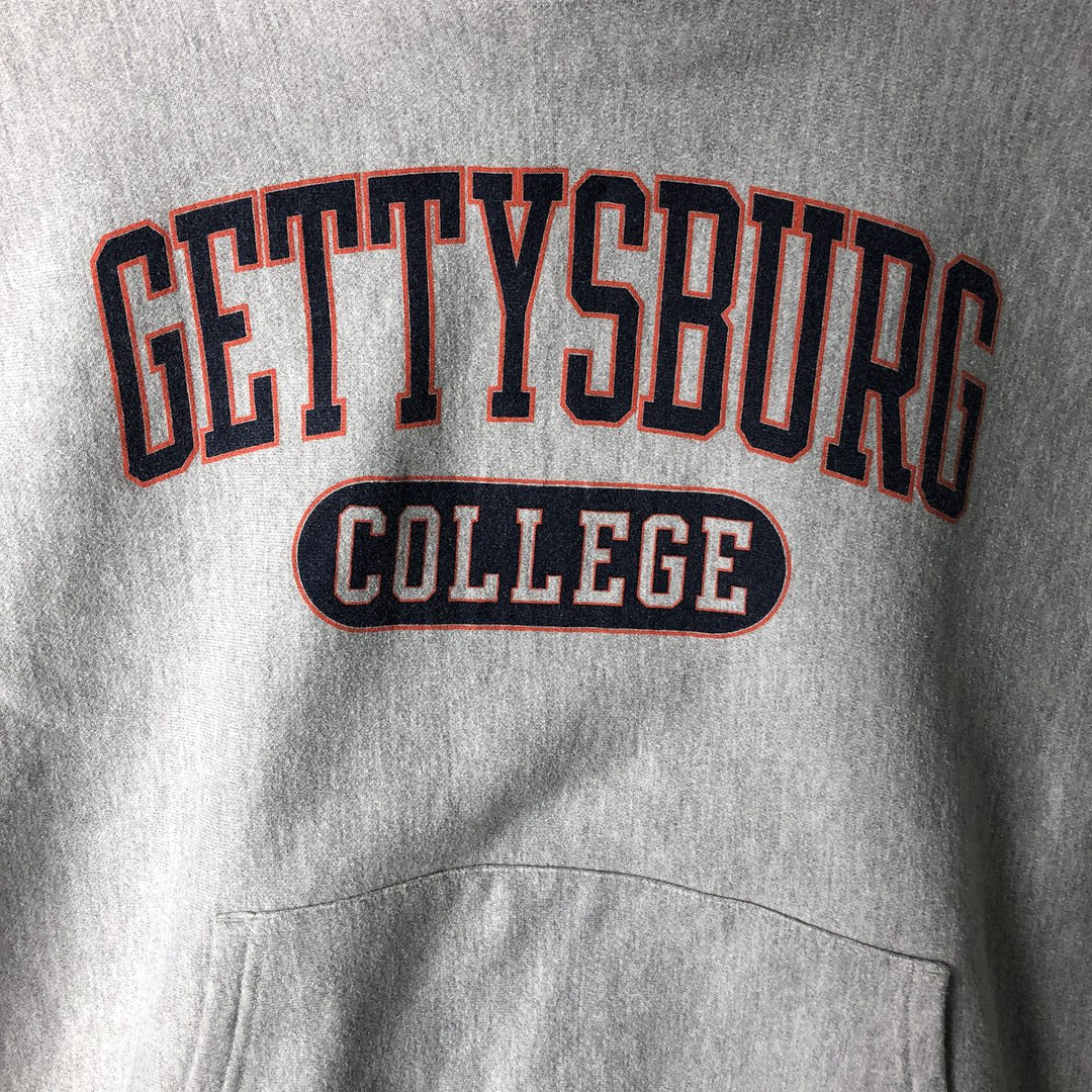 Champion Reverse Weave College Pullover Hoodie, Men's XXL cotton gray type Vintage Second Hand
