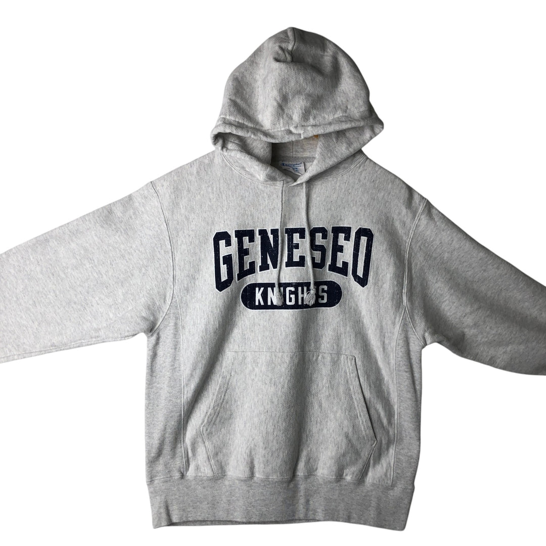 Champion REVERSE WEAVE Reverse Weave College Sweat Pullover Hoodie Men's M cotton gray type Vintage Second Hand