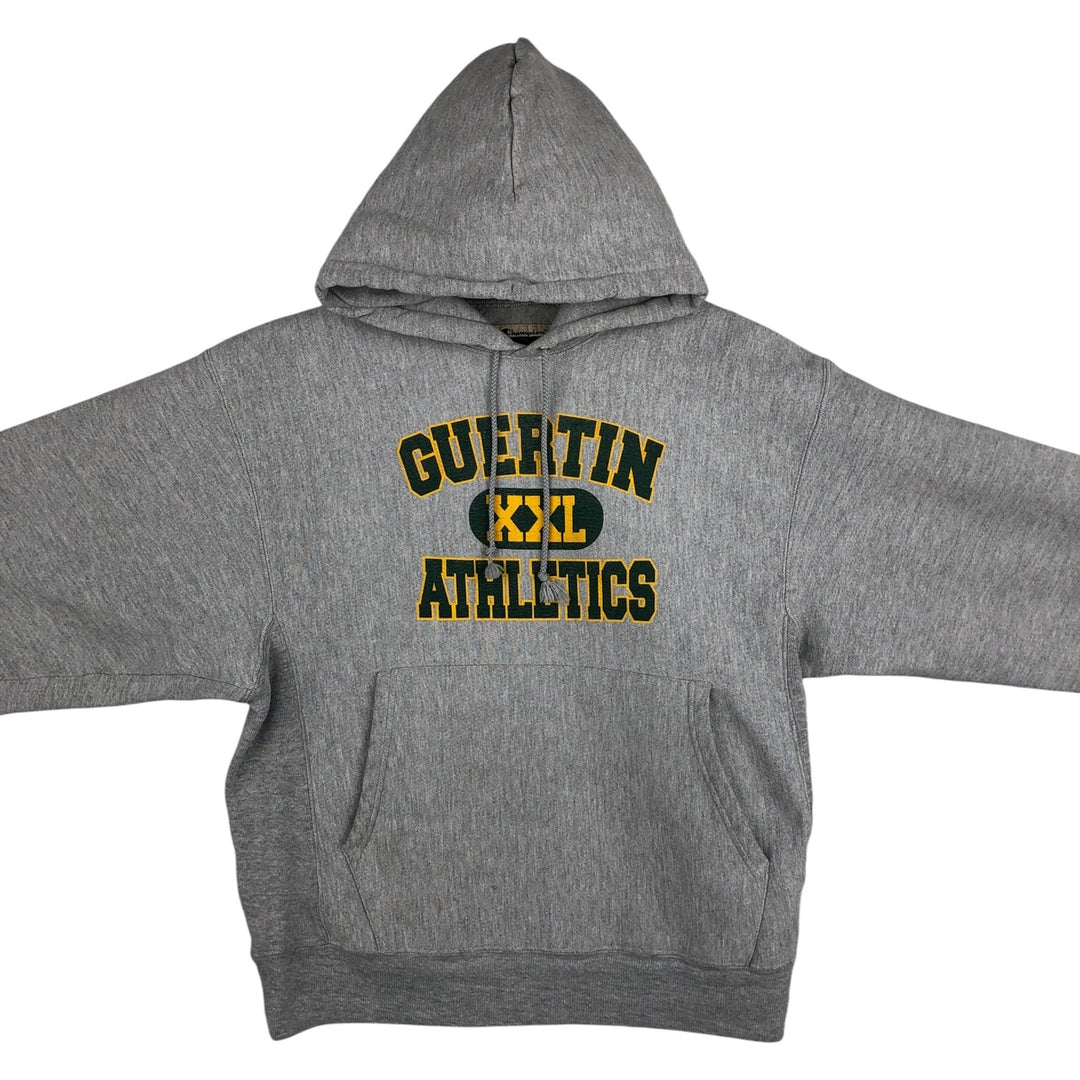 2000'S Champion Premium Reverse Weave 3-Print Sweatshirt Pullover Hoodie, Men's Size M (approx.) cotton gray type Vintage Second Hand