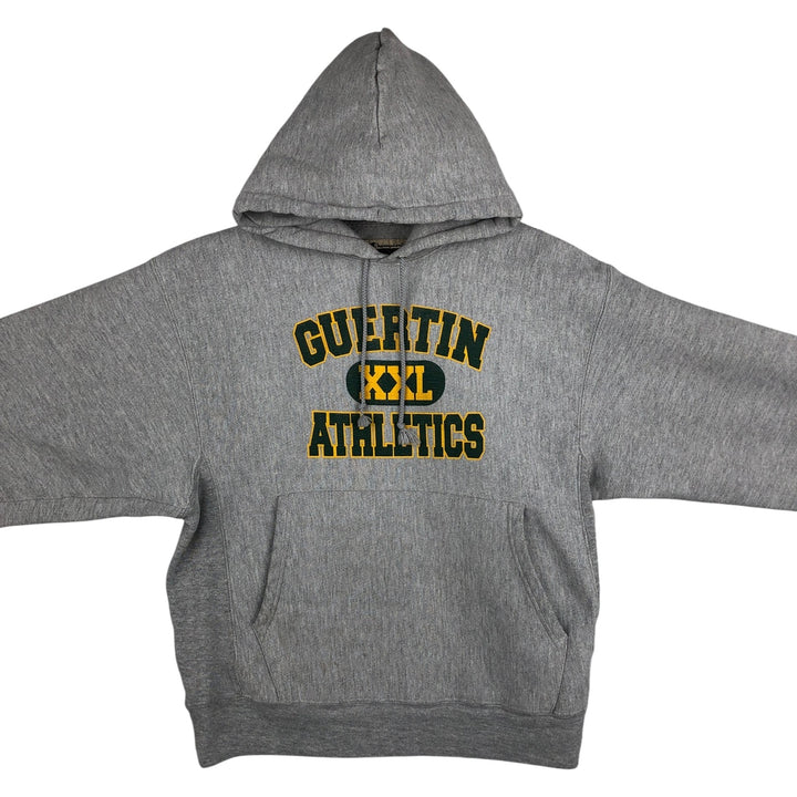 2000'S Champion Premium Reverse Weave 3-Print Sweatshirt Pullover Hoodie, Men's Size M (approx.) cotton gray type Vintage Second Hand