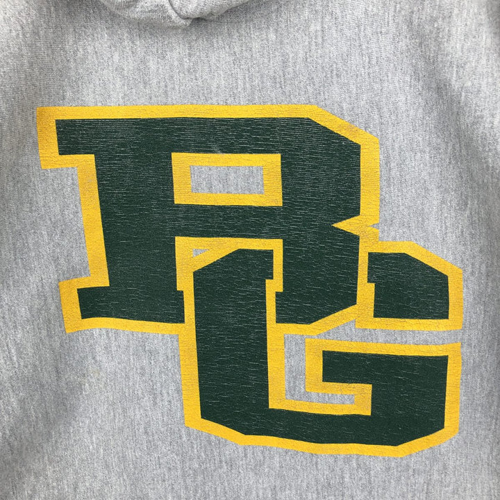 2000'S Champion Premium Reverse Weave 3-Print Sweatshirt Pullover Hoodie, Men's Size M (approx.) cotton gray type Vintage Second Hand