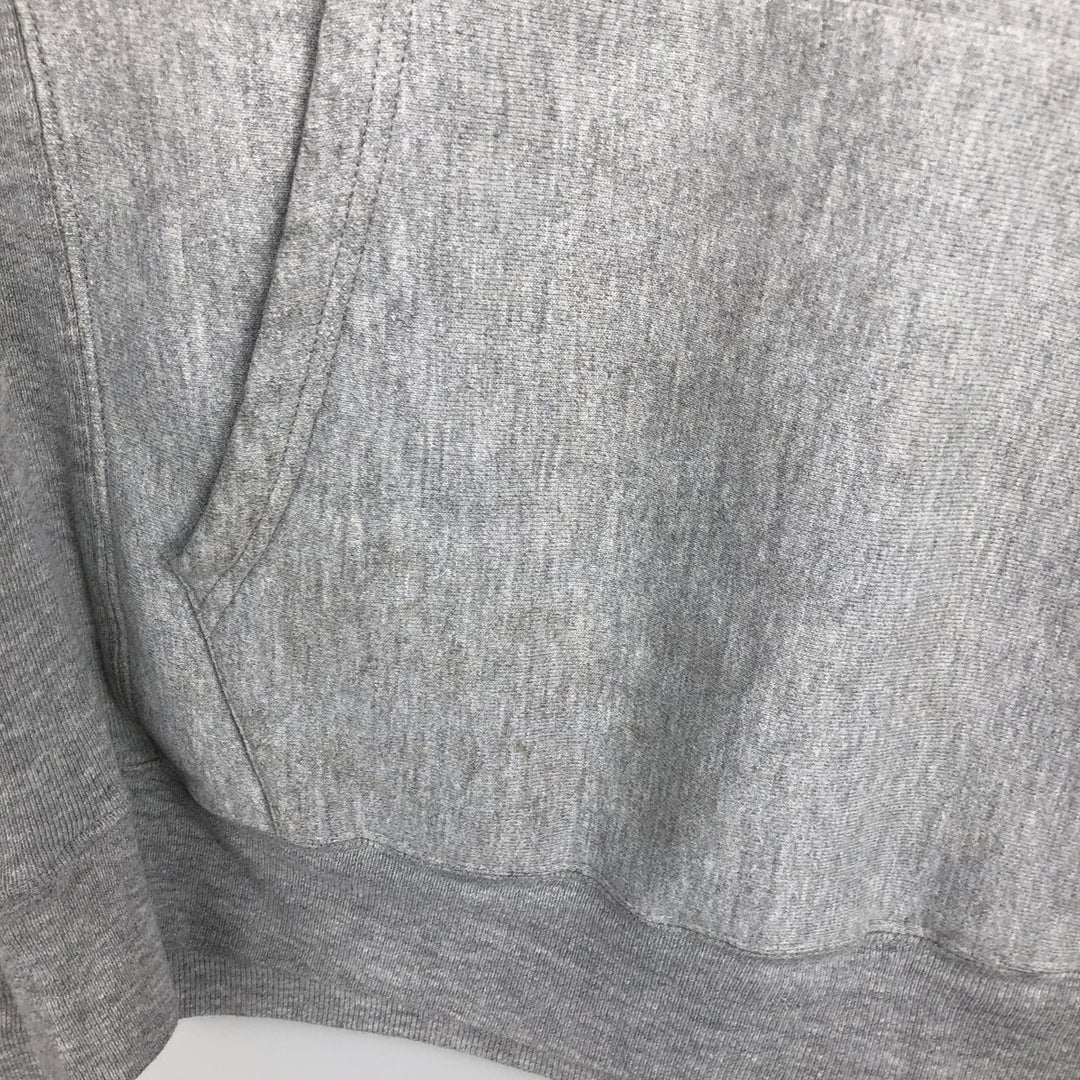 2000'S Champion Premium Reverse Weave 3-Print Sweatshirt Pullover Hoodie, Men's Size M (approx.) cotton gray type Vintage Second Hand