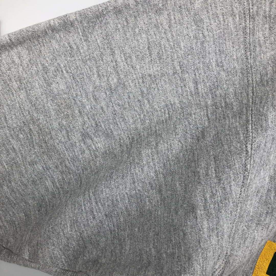 2000'S Champion Premium Reverse Weave 3-Print Sweatshirt Pullover Hoodie, Men's Size M (approx.) cotton gray type Vintage Second Hand