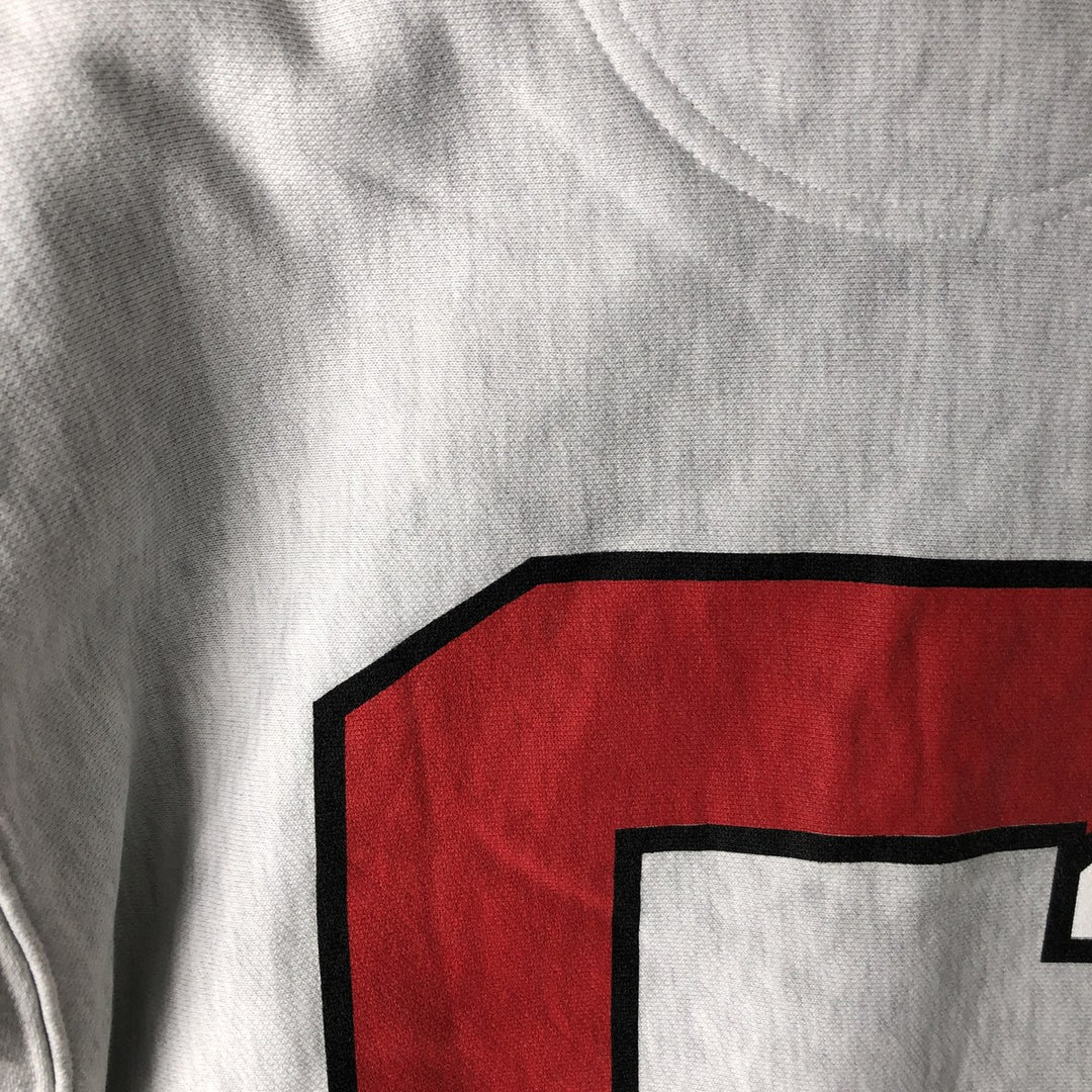 2000'S Champion CORNELL College Sweatshirt Pullover Hoodie, Men's Size M (approx.) cotton gray type Vintage Second Hand