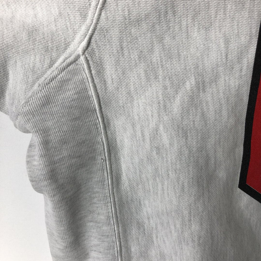 2000'S Champion CORNELL College Sweatshirt Pullover Hoodie, Men's Size M (approx.) cotton gray type Vintage Second Hand