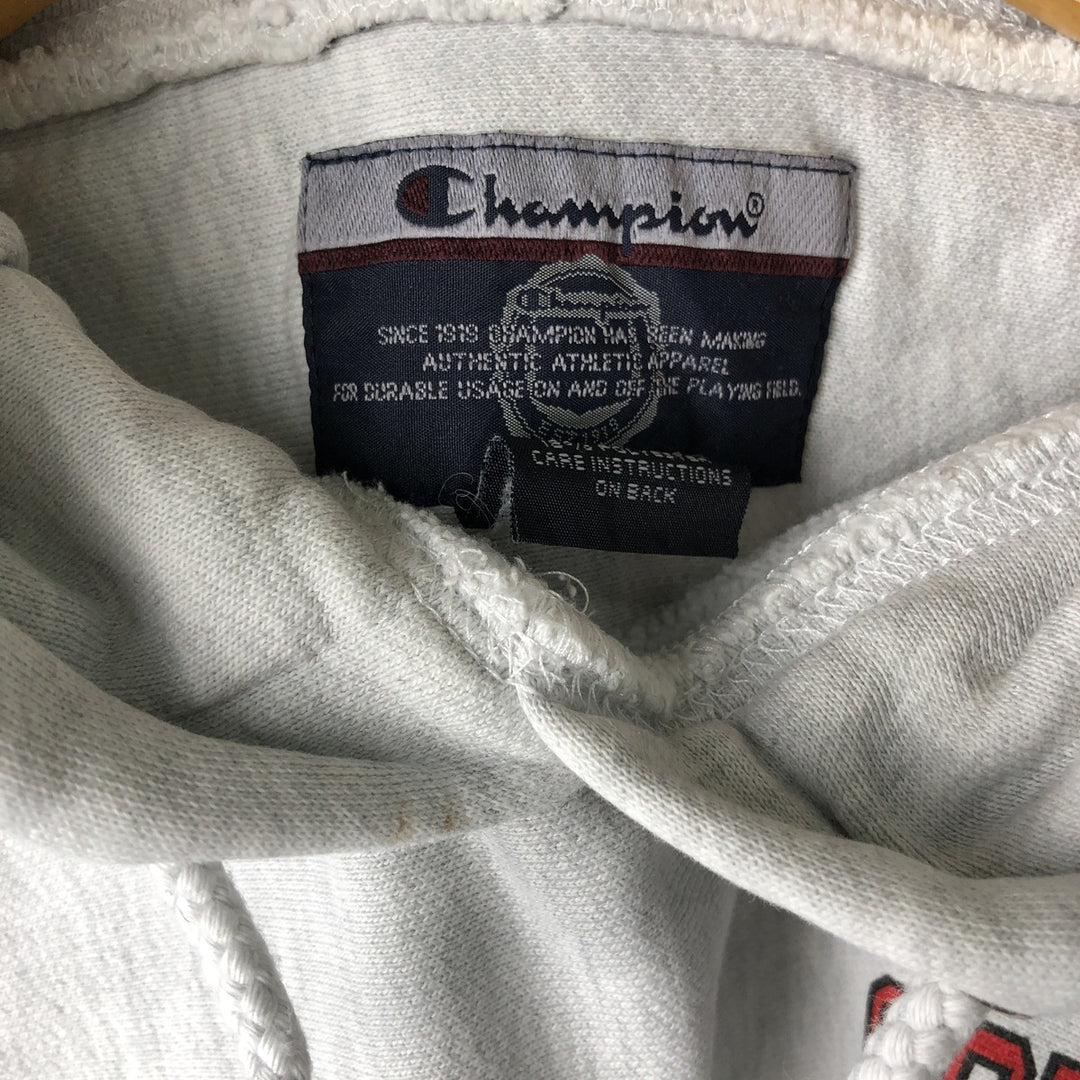 2000'S Champion CORNELL College Sweatshirt Pullover Hoodie, Men's Size M (approx.) cotton gray type Vintage Second Hand