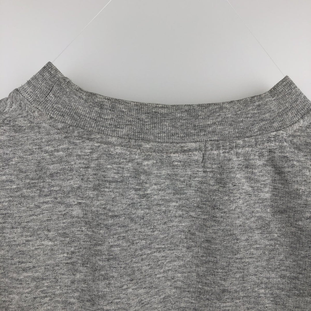 2000'S Reebok logo sweatshirt, men's size M cotton gray type Vintage Second Hand
