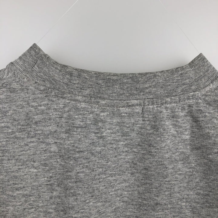 2000'S Reebok logo sweatshirt, men's size M cotton gray type Vintage Second Hand