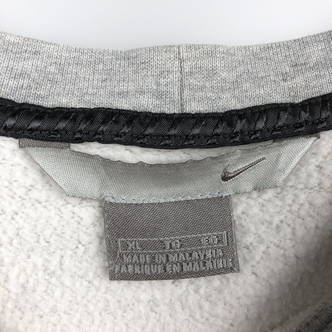 00'S Nike One Point Logo Sweatshirt Trainer Men's XL cotton gray type Vintage Second Hand