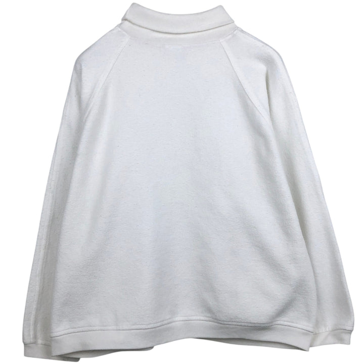 GOTCHA Turtleneck Sweatshirt, Made in USA, Men's Size XL (approx.) cotton white type Vintage Second Hand