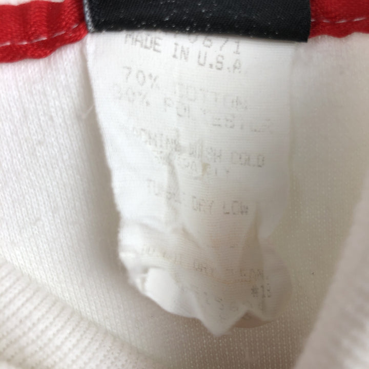 GOTCHA Turtleneck Sweatshirt, Made in USA, Men's Size XL (approx.) cotton white type Vintage Second Hand